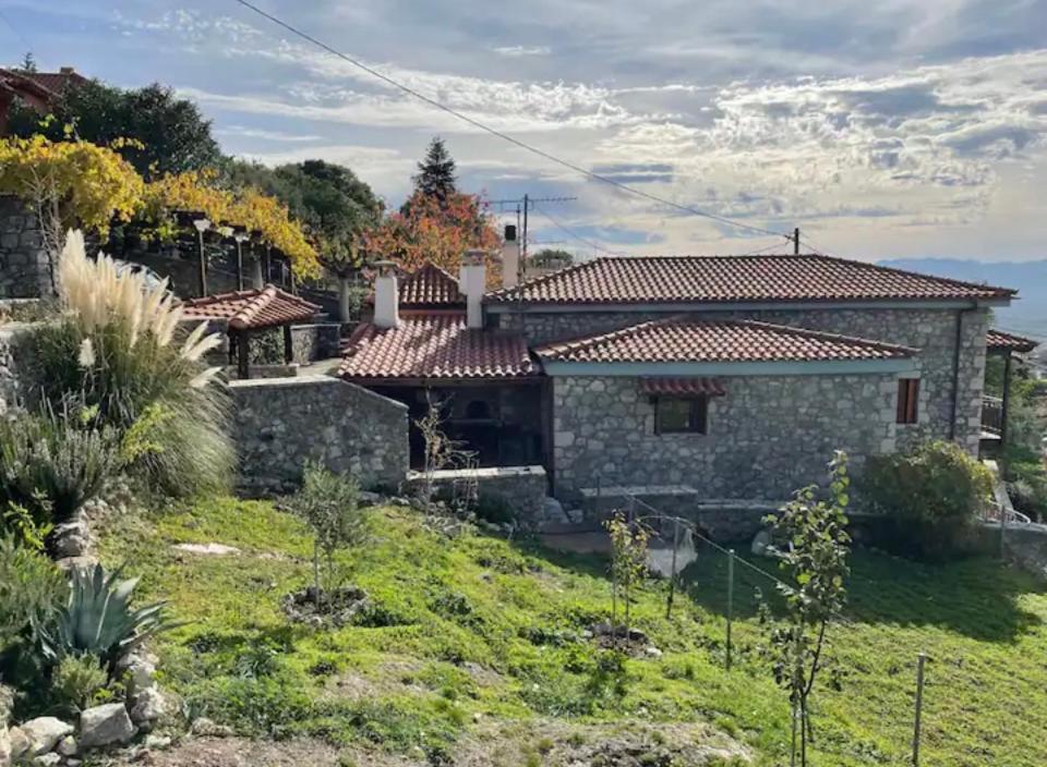 Terra Petra Villa At Psari Trikolonon Gortynia Psárion Zewnętrze zdjęcie